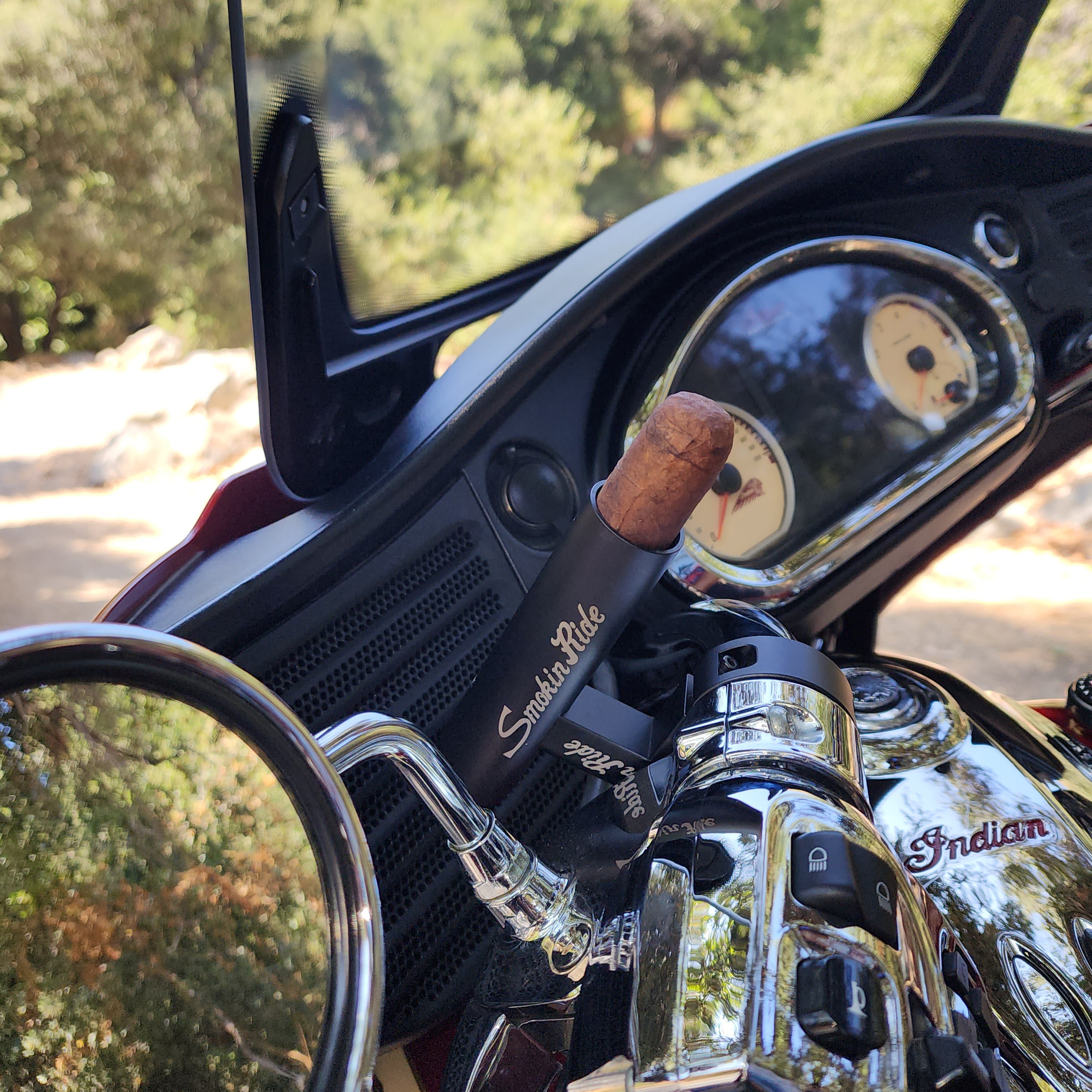 Motorcycle Cigar Holder 